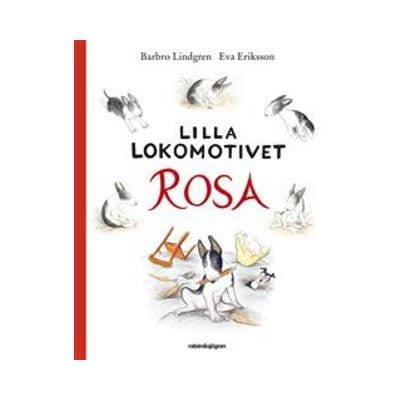 Bok Lilla lokomotivet Rosa 3-6 år