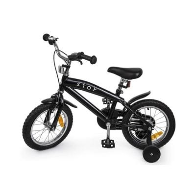 Cykel 14 tum svart present till 3-årig tjej