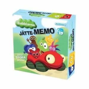 Present till 3- åring - Memory med Babblarna Kul spel för 3-åringar