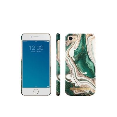Mobilskal Ideal of Sweden grön marmor iPhone 6 6s 7 8