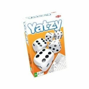 Yatzy är också ett väldigt bra spel som kan spelas på liten yta. Passar bra att ge ett barn som ligger inlagt på sjukhus. 
