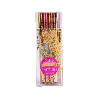 glitterpennor är en bra present till barn som gillar att pyssla