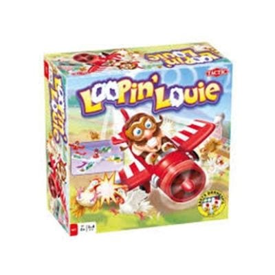Bra present till en 7-årig tjej - Loopin Louie  är ett jätteroligt spel för hela familjen. Här ska du skydda dina hönor mot hönstjuven Louie. Ett spel som barn gärna spelar även i tonåren eftersom det är barnsligt roligt. 