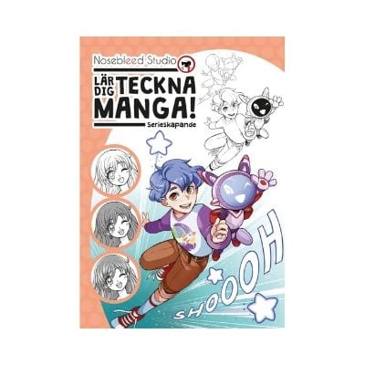 bok för barn om att teckna manga