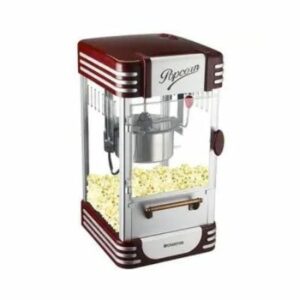 En popcornmaskin med den gammaldags biokänslan 