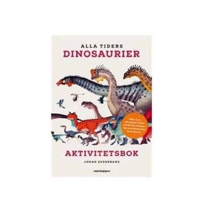 Dinosaurier är tufft och  pysselbok och målarbok är bra presenter till en pojke som fyller 7 år. 