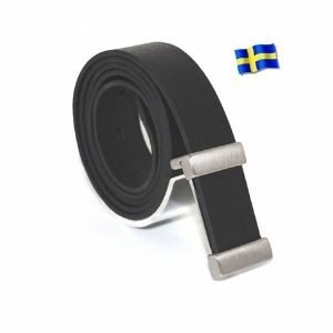Bälte av svenskt läder svensk present