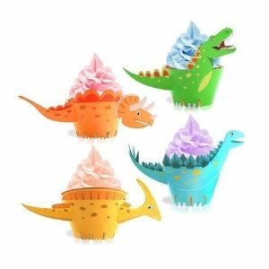 Kakformar med dinosaurer Bra present till 5 åring