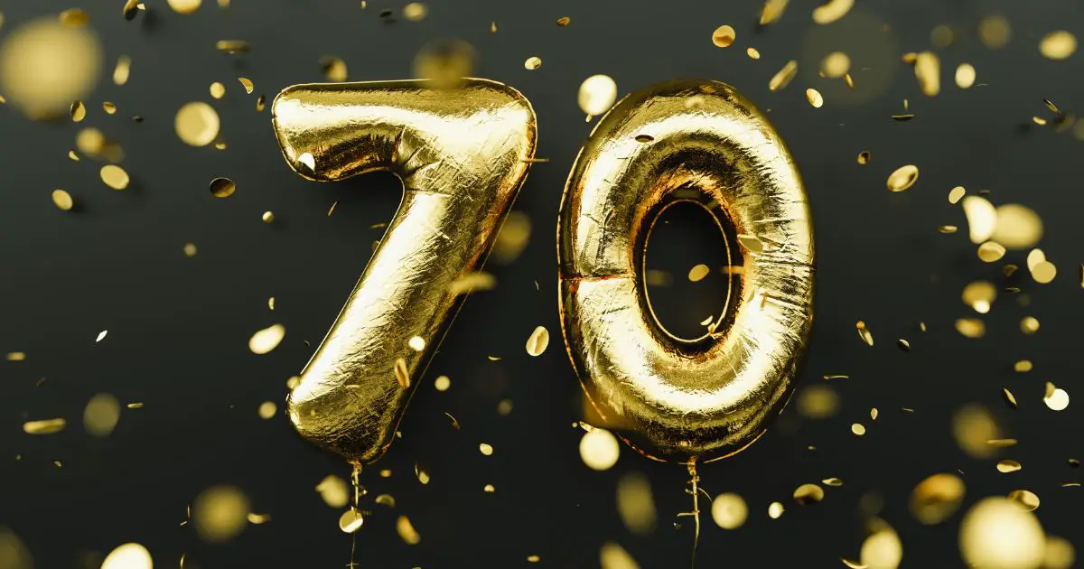 Hur kan man fira sin 70-års dag