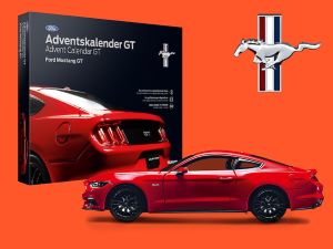 ford mustang adventskalender bilar