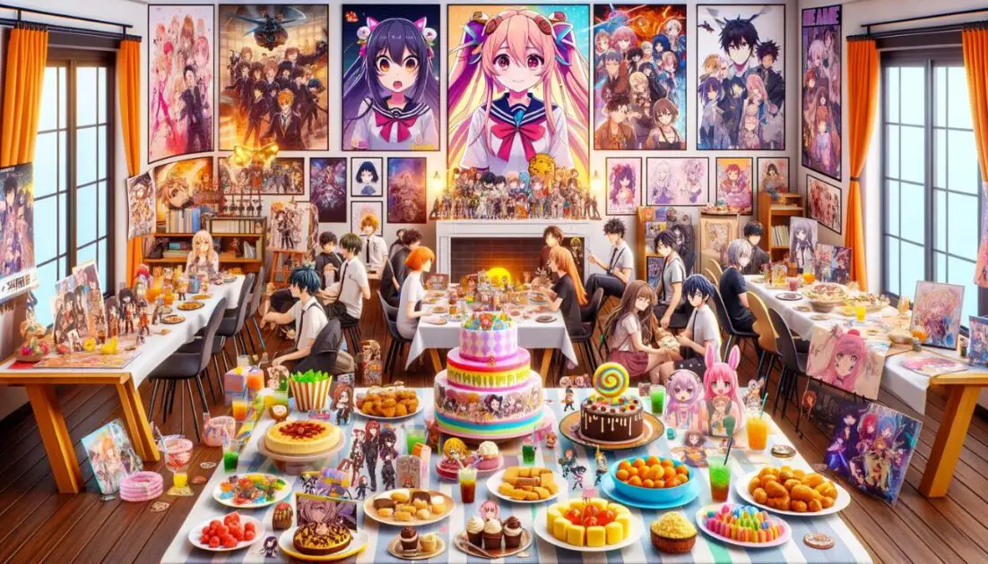 Planera en Anime Födelsedagsfest: Tips för Inbjudningar, Aktiviteter, Lekar, Mat, Kläder, Dekor och Presenter