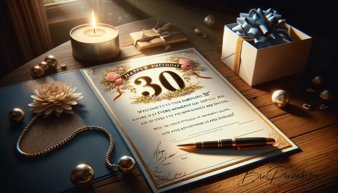 Grattis 30 år – Vad skriver man i en födelsedagshälsning?