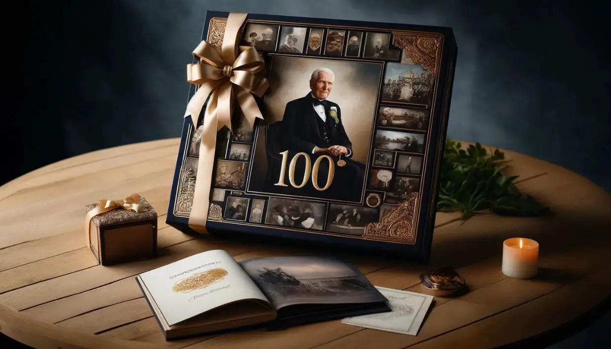 Present Till 100-Årig Man